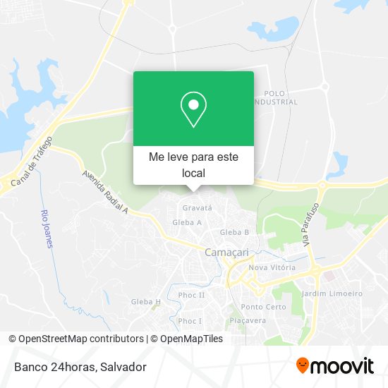 Banco 24horas mapa