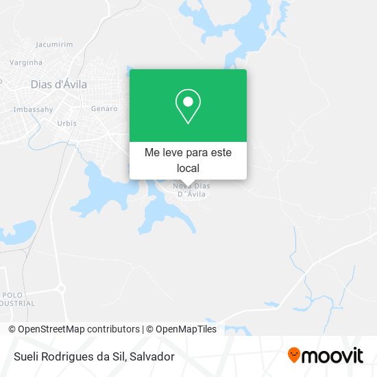 Sueli Rodrigues da Sil mapa