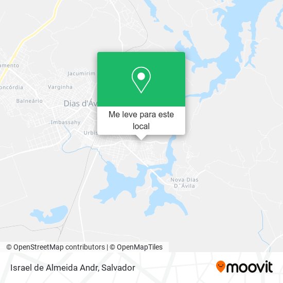 Israel de Almeida Andr mapa