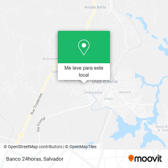 Banco 24horas mapa