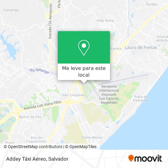 Addey Táxi Aéreo mapa