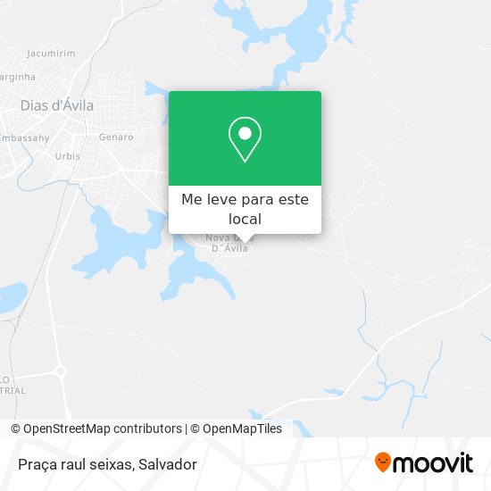 Praça raul seixas mapa