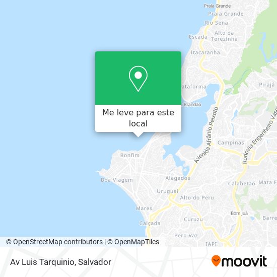 Av Luis Tarquinio mapa