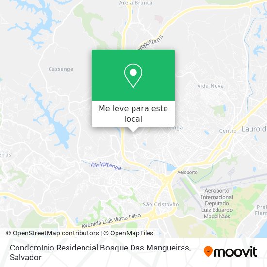 Condomínio Residencial Bosque Das Mangueiras mapa