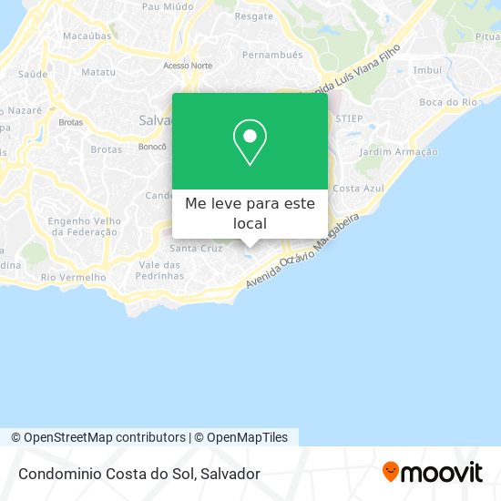 Condominio Costa do Sol mapa