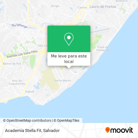 Academia Stella Fit mapa