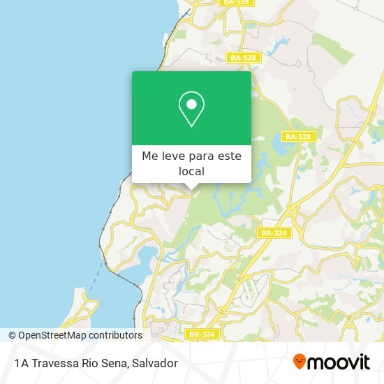 1A Travessa Rio Sena mapa