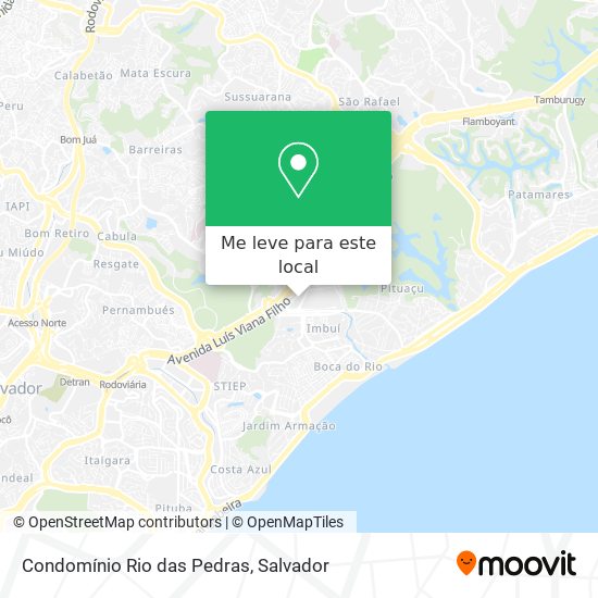 Condomínio Rio das Pedras mapa