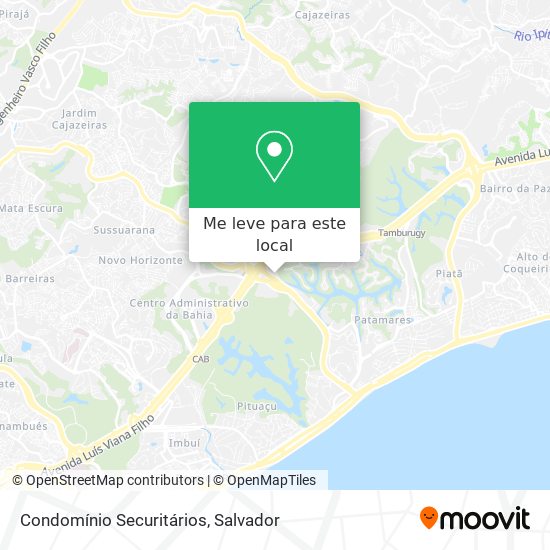 Condomínio Securitários mapa