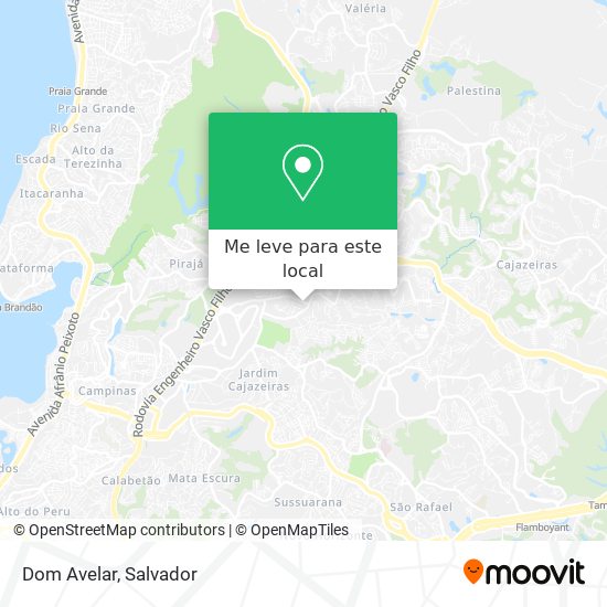 Dom Avelar mapa