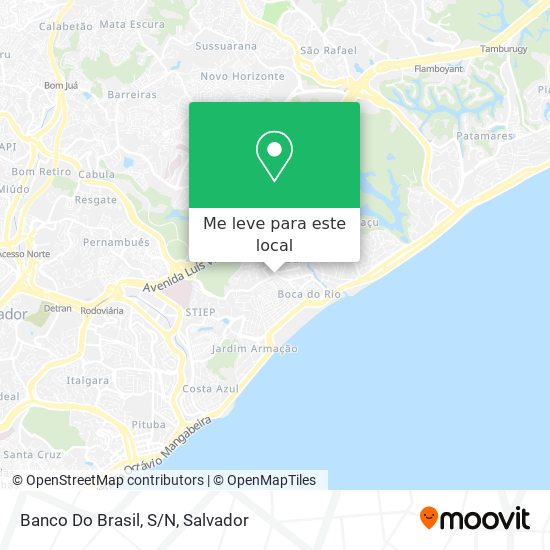 Banco Do Brasil, S/N mapa