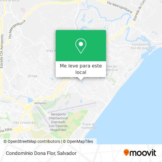 Condomínio Dona Flor mapa