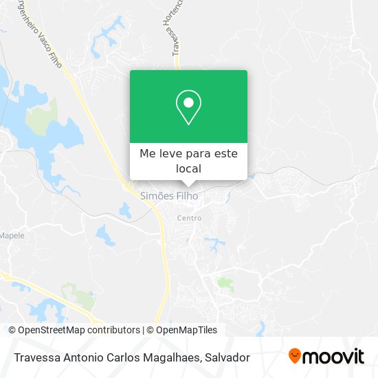 Travessa Antonio Carlos Magalhaes mapa