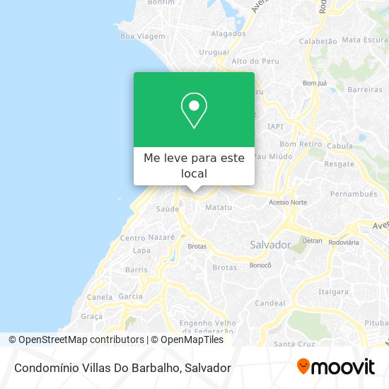 Condomínio Villas Do Barbalho mapa