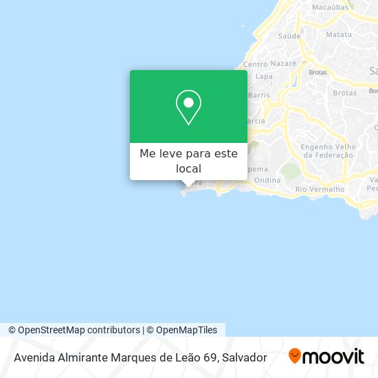 Avenida Almirante Marques de Leão 69 mapa