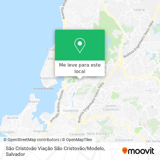 São Cristóvão
Viação São Cristovão / Modelo mapa