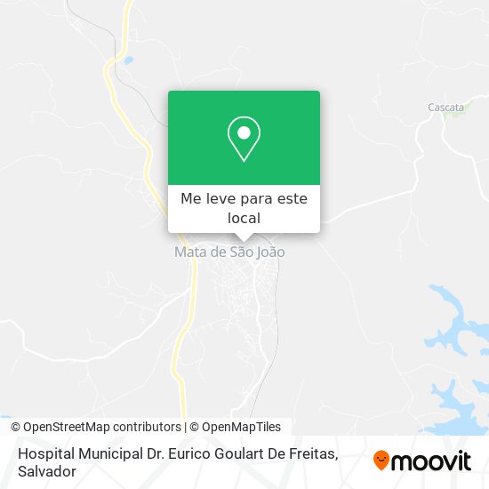 Hospital Municipal Dr. Eurico Goulart De Freitas mapa