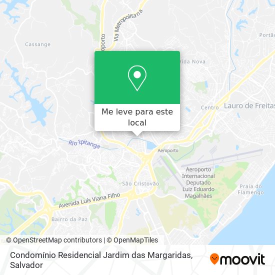 Condomínio Residencial Jardim das Margaridas mapa
