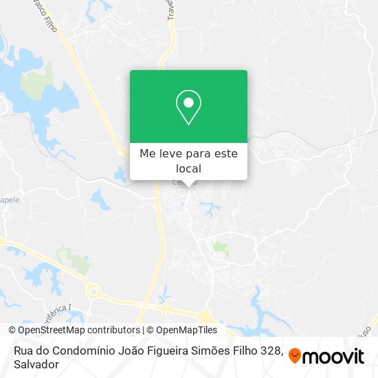 Rua do Condomínio João Figueira Simões Filho 328 mapa