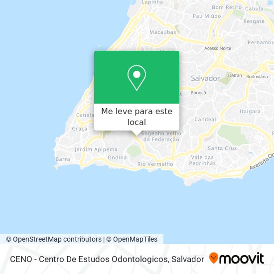 CENO - Centro De Estudos Odontologicos mapa