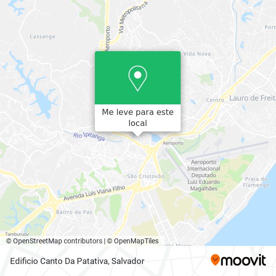 Edificio Canto Da Patativa mapa