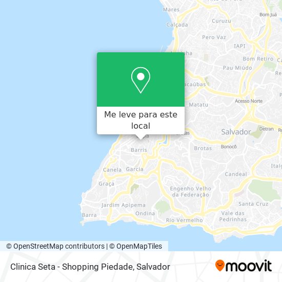 Clinica Seta - Shopping Piedade mapa