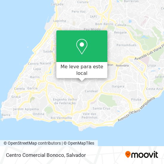 Centro Comercial Bonoco mapa