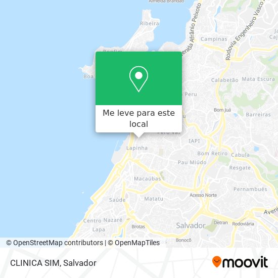 CLINICA SIM mapa