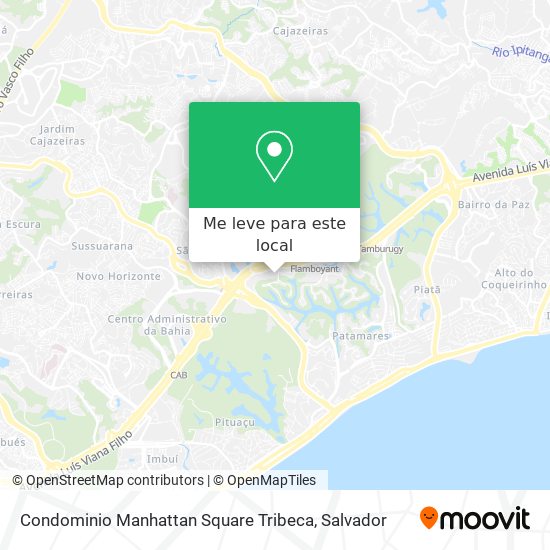 Condominio Manhattan Square Tribeca mapa