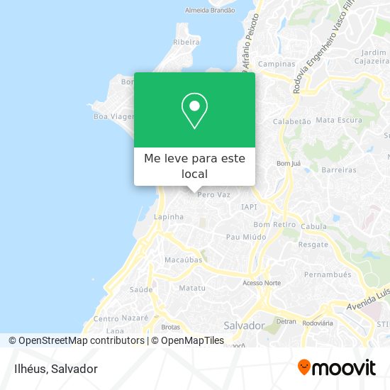 Ilhéus mapa