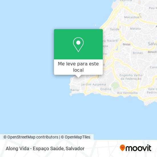 Along Vida - Espaço Saúde mapa