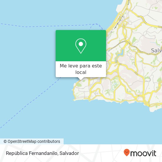 República Fernandanilo mapa
