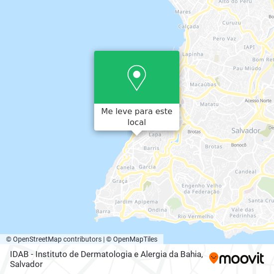 IDAB - Instituto de Dermatologia e Alergia da Bahia mapa