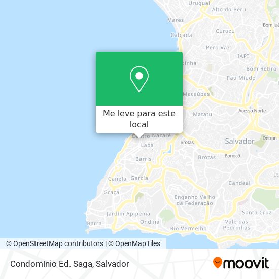 Condomínio Ed. Saga mapa