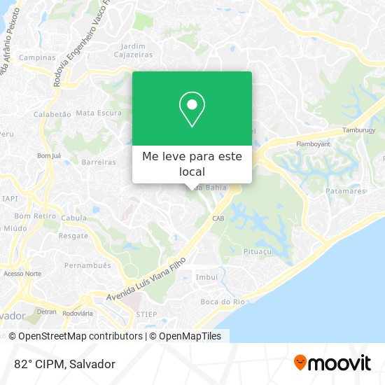 82° CIPM mapa
