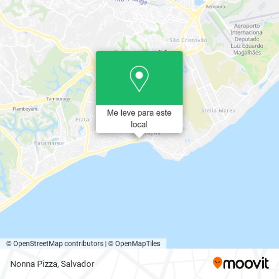 Nonna Pizza mapa