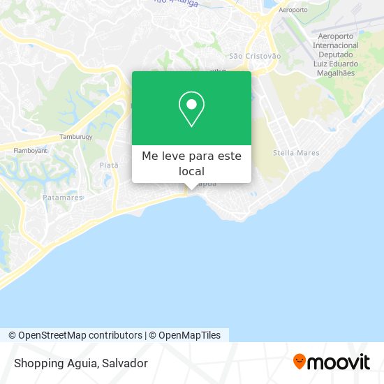 Shopping Aguia mapa
