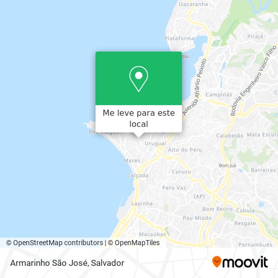 Armarinho São José mapa