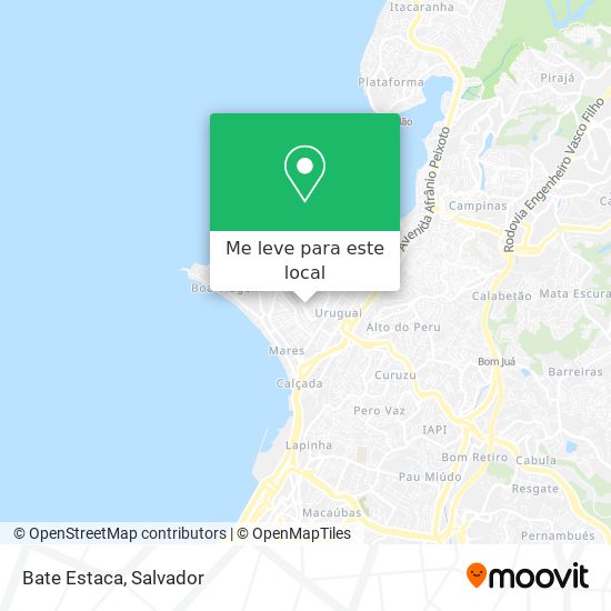 Bate Estaca mapa