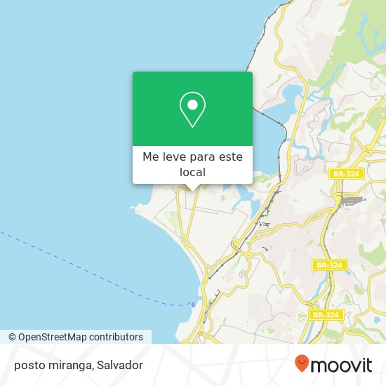 posto miranga mapa