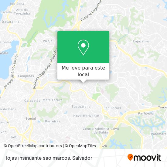 lojas insinuante sao marcos mapa