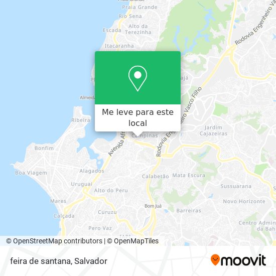 feira de santana mapa