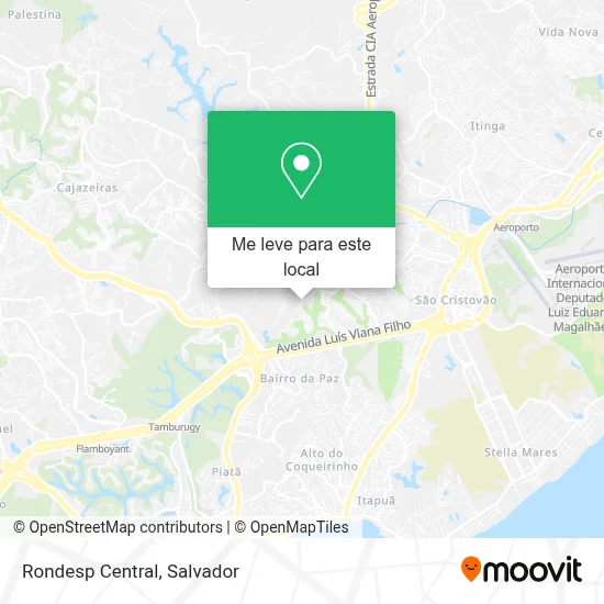 Rondesp Central mapa