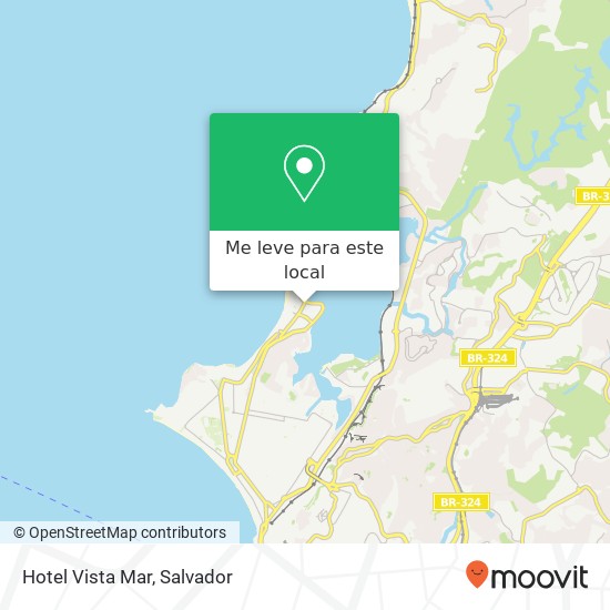 Hotel Vista Mar mapa