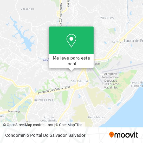 Condomínio Portal Do Salvador mapa