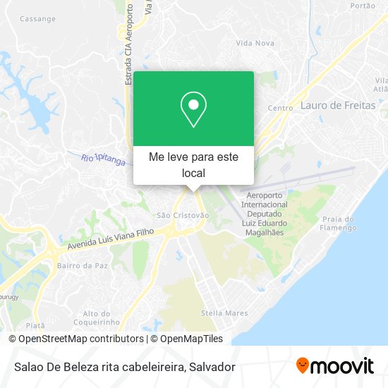 Salao De Beleza rita cabeleireira mapa