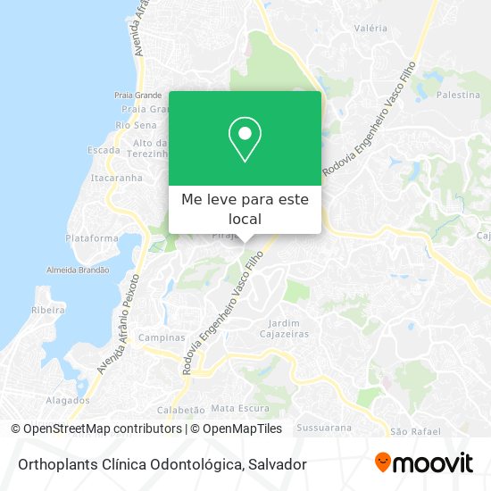 Orthoplants Clínica Odontológica mapa