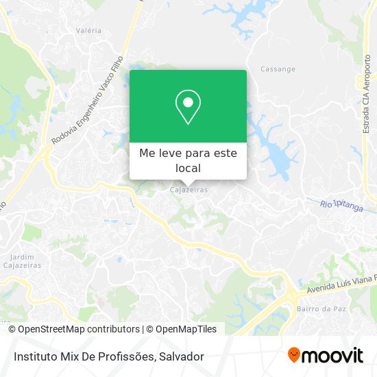 Instituto Mix De Profissões mapa