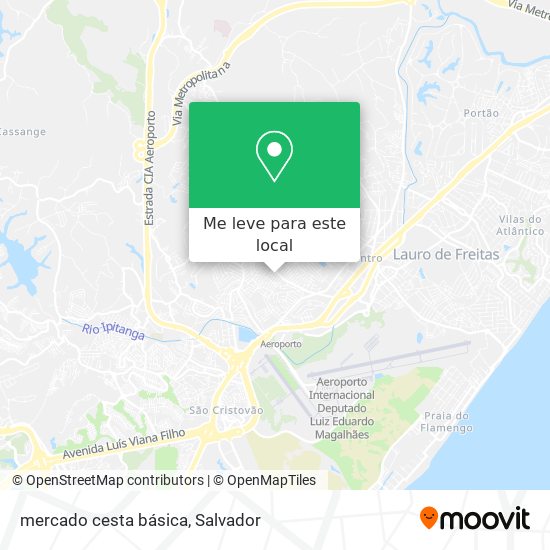 mercado cesta básica mapa