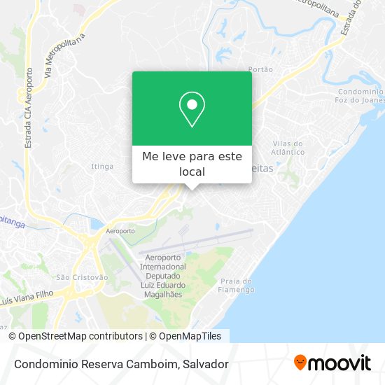 Condominio Reserva Camboim mapa